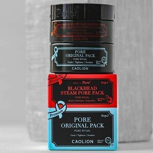 CAOLION Blackhead Steam Pore Pack + Pore Original Pack Korean Beauty